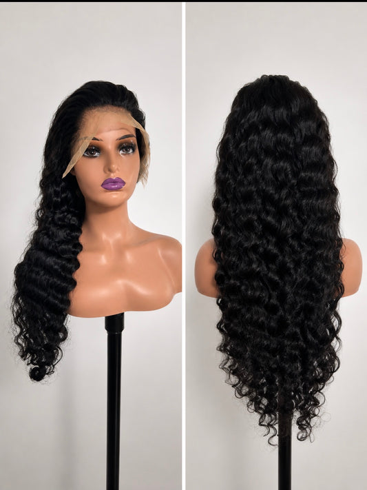 Luxury HD Burmese Curly Frontal Wig
